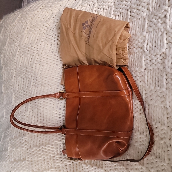 Patricia Nash large leather shoulder bag - Picture 2 of 5
